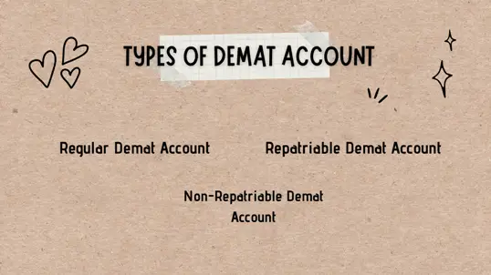 Types of demat account